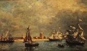 Eugene Boudin The Port of Camaret china oil painting artist